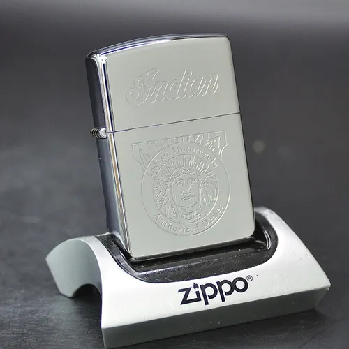 ZIPPO CANADA XƯA 1995 - HÀNG XƯA THẬP NIÊN 90s _ CHỦ ĐỀ INDIAN AUTHORIZED DEALER