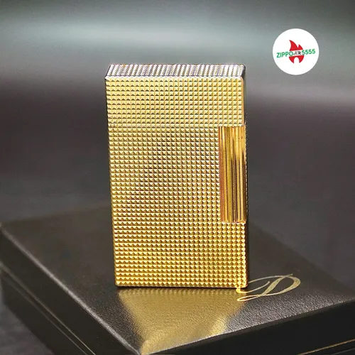 ST DuPont chính hãng 2 ligne vân caro form cao, thập niên 80s