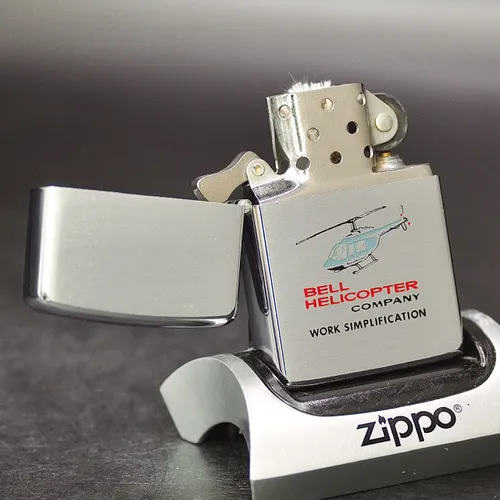 ZIPPO XƯA 1973 - HÀNG XƯA THẬP NIÊN 70s _ CHỦ ĐỀ CÔNG TY SẢN XUẤT TRỰC THĂNG