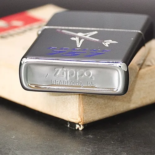 ZIPPO XƯA 1981 - HÀNG XƯA THẬP NIÊN 80s _ CHỦ ĐỀ BOEING 757