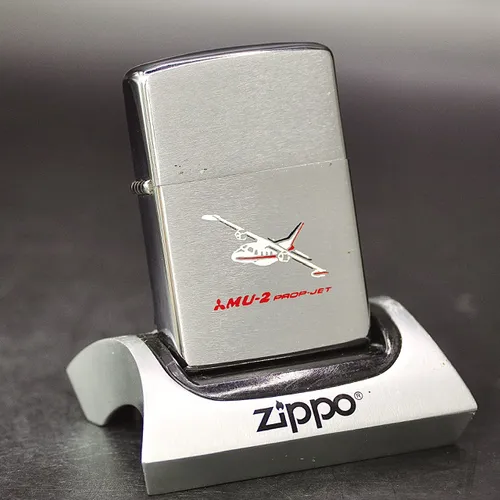 ZIPPO XƯA 1972 - HÀNG XƯA THẬP NIÊN 70s _ CHỦ ĐỀ MITSUBISHI MU-2 PROPJET