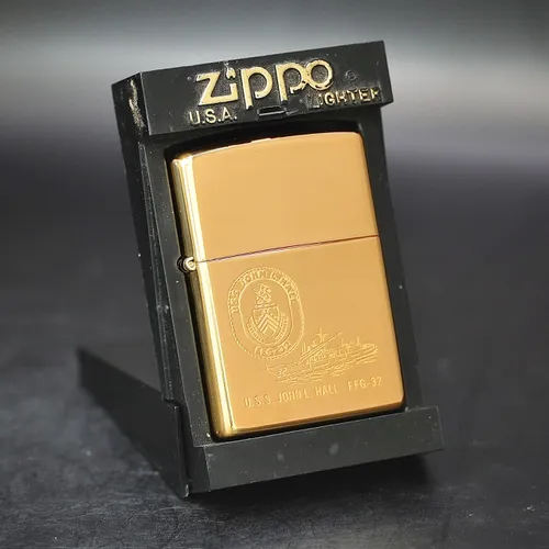 ZIPPO XƯA 1999 - HÀNG XƯA THẬP NIÊN 90s _ CHỦ ĐỀ U.S.S JOHN L. HALL FFG-32