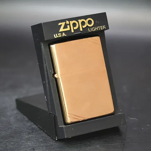ZIPPO XƯA VÀNG HỒNG 1999 - HÀNG XƯA THẬP NIÊN 90s _ CHỦ ĐỀ CHẶT GÓC