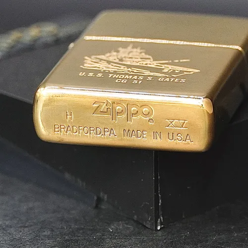 ZIPPO XƯA 1999 - HÀNG XƯA THẬP NIÊN 90s _ CHỦ ĐỀ TÀU CHIẾN CG 51
