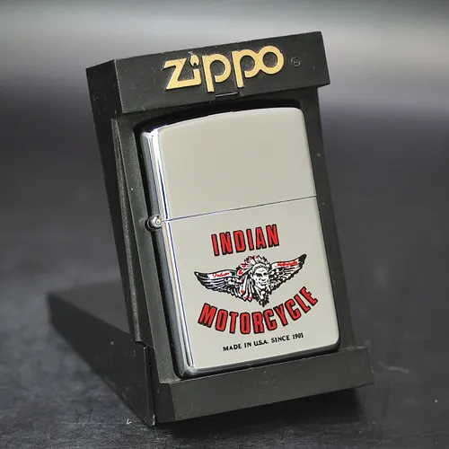ZIPPO XƯA CANADA 1995 - HÀNG XƯA THẬP NIÊN 90s _ CHỦ ĐỀ INDIAN MOTORCYCLE