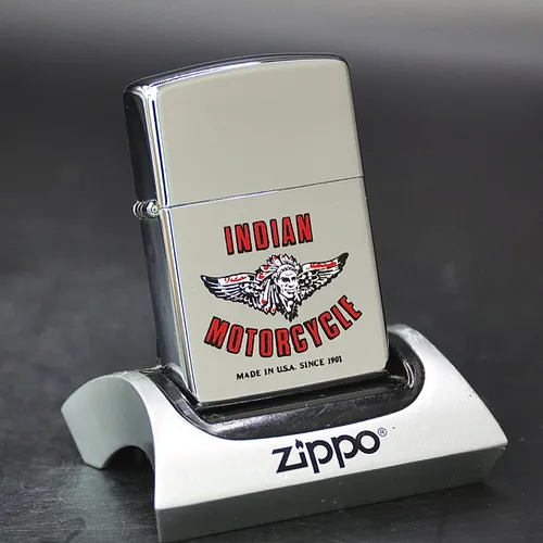 ZIPPO XƯA CANADA 1995 - HÀNG XƯA THẬP NIÊN 90s _ CHỦ ĐỀ INDIAN MOTORCYCLE