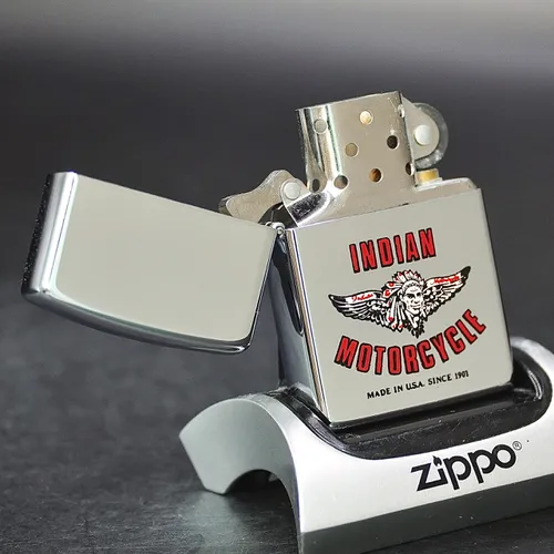 ZIPPO XƯA CANADA 1995 - HÀNG XƯA THẬP NIÊN 90s _ CHỦ ĐỀ INDIAN MOTORCYCLE
