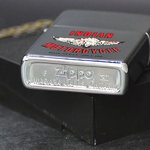 ZIPPO XƯA CANADA 1995 - HÀNG XƯA THẬP NIÊN 90s _ CHỦ ĐỀ INDIAN MOTORCYCLE