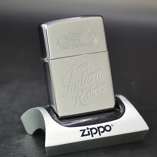 ZIPPO XƯA 1996 CANADA - HÀNG XƯA THẬP NIÊN 90s _ CHỦ ĐỀ INDIAN RIDERS