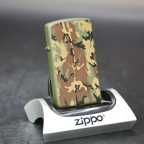 ZIPPO XƯA SLIM 32-90 - HÀNG XƯA THẬP NIÊN 90s _ CHỦ ĐỀ QUÂN SỰ