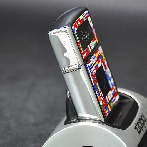 ZIPPO XƯA 1998 - HÀNG XƯA THẬP NIÊN 90s _ CHỦ ĐỀ FLAGS