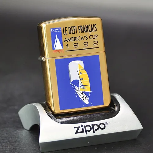 ZIPPO XƯA CHU NIÊN 32-91 - HÀNG XƯA THẬP NIÊN 90s _ CHỦ ĐỀ LE DEFI FRANCAIS CUP