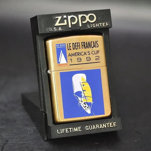 ZIPPO XƯA CHU NIÊN 32-91 - HÀNG XƯA THẬP NIÊN 90s _ CHỦ ĐỀ LE DEFI FRANCAIS CUP