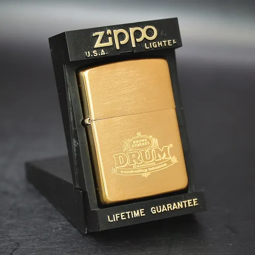 ZIPPO XƯA 1996 - HÀNG XƯA THẬP NIÊN 90s _ CHỦ ĐỀ DRUM TOBACCO