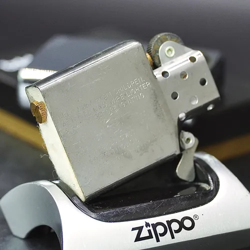 ZIPPO XƯA 1989 - HÀNG XƯA THẬP NIÊN 80s _ CHỦ ĐỀ VINTAGE TRƠN