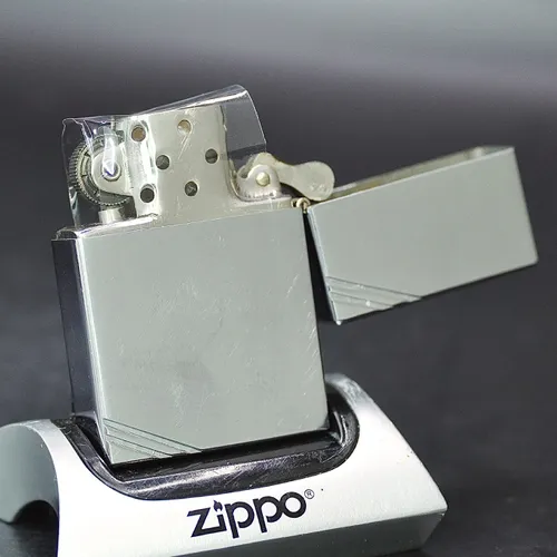Zippo Xưa 1936 Metallique – G.G.M – Bản Lề 4 Chấu – Ruột Pitton 14 Lỗ