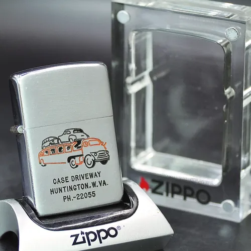 ZIPPO XƯA 1949 - HÀNG XƯA THẬP NIÊN 40 _ CHỦ ĐỀ CASE DRIVEWAY