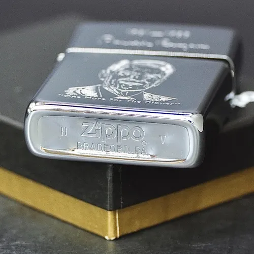 ZIPPO XƯA 1989 - HÀNG XƯA THẬP NIÊN 80s _ CHỦ ĐỀ TỔNG THỐNG RONALD REAGAN