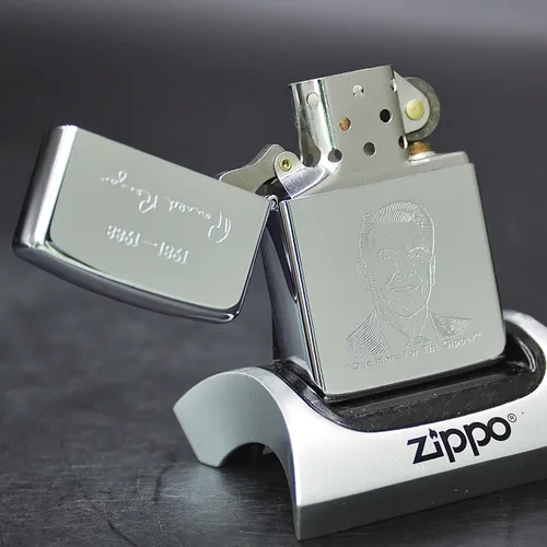 ZIPPO XƯA 1989 - HÀNG XƯA THẬP NIÊN 80s _ CHỦ ĐỀ TỔNG THỐNG RONALD REAGAN