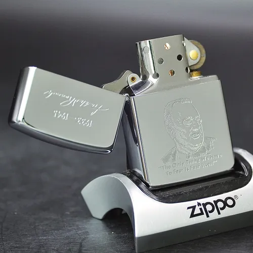 ZIPPO XƯA 1989 - HÀNG XƯA THẬP NIÊN 80s _ CHỦ ĐỀ TỔNG THỐNG ROOSEVELT