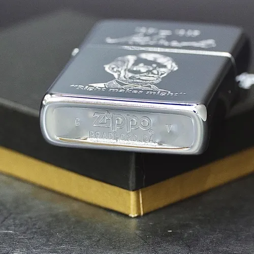 ZIPPO XƯA 1989 - HÀNG XƯA THẬP NIÊN 80s _ CHỦ ĐỀ TỔNG THỐNG LINCOLN