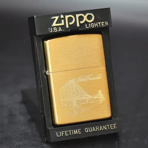 ZIPPO XƯA 1997 - HÀNG XƯA THẬP NIÊN 90s _ CHỦ ĐỀ CẦU SAN FRANCISCO