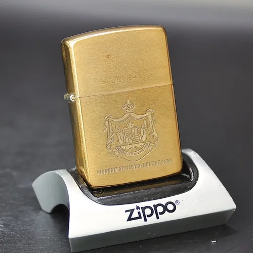 ZIPPO XƯA CHU NIÊN 32-89 - HÀNG XƯA THẬP NIÊN 80s _ CHỦ ĐỀ KINGDOM OF HAWAII