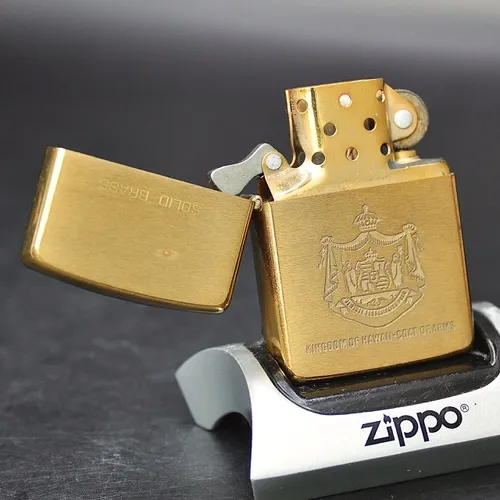 ZIPPO XƯA CHU NIÊN 32-89 - HÀNG XƯA THẬP NIÊN 80s _ CHỦ ĐỀ KINGDOM OF HAWAII