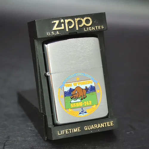 ZIPPO XƯA 1996 - HÀNG XƯA THẬP NIÊN 90s_ CHỦ ĐỀ TÀU NGẦM WYOMING SSBN-742