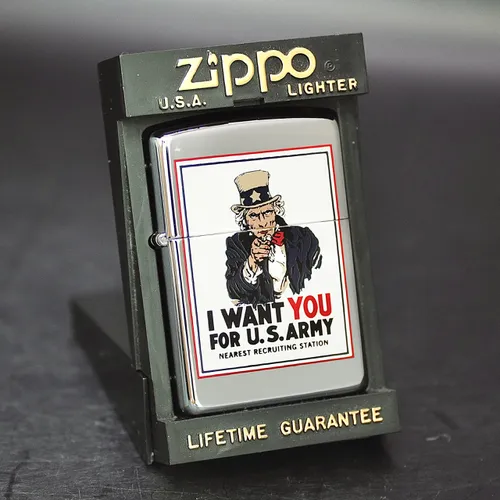 ZIPPO XƯA 1996 - HÀNG XƯA THẬP NIÊN 90s_ CHỦ ĐỀ TUYỂN DỤNG QUÂN SỰ
