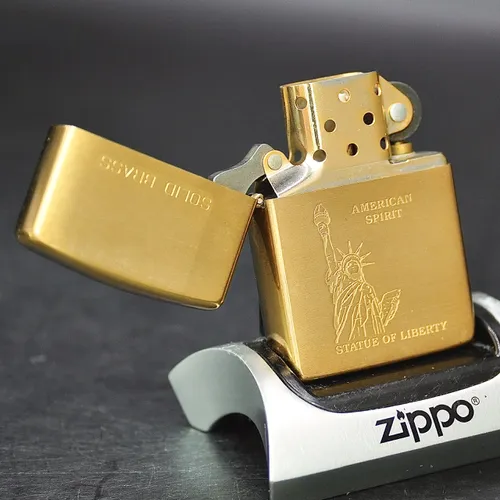 ZIPPO XƯA CHU NIÊN 32-91 - HÀNG XƯA THẬP NIÊN 90s_ CHỦ ĐỀ NỮ THẦN TỰ DO