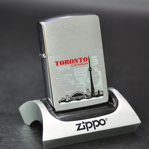 ZIPPO XƯA 1995 - HÀNG XƯA THẬP NIÊN 90s_ CHỦ ĐỀ TORONTO