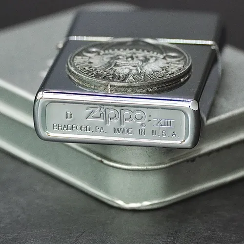 ZIPPO XƯA 1997 - HÀNG XƯA THẬP NIÊN 90s_ CHỦ ĐỀ EMBLEM HARLEY DAVIDSON