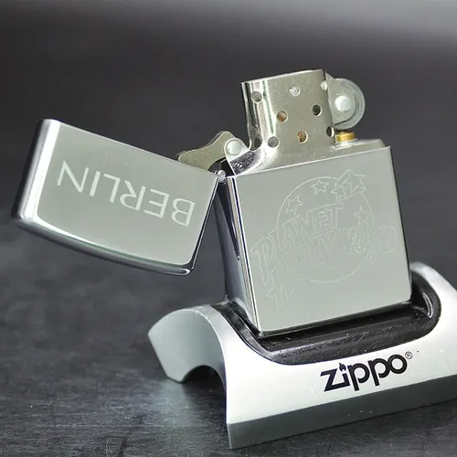 ZIPPO XƯA 1998 - HÀNG XƯA THẬP NIÊN 90s_ CHỦ ĐỀ PLANET HOLLYWOOD