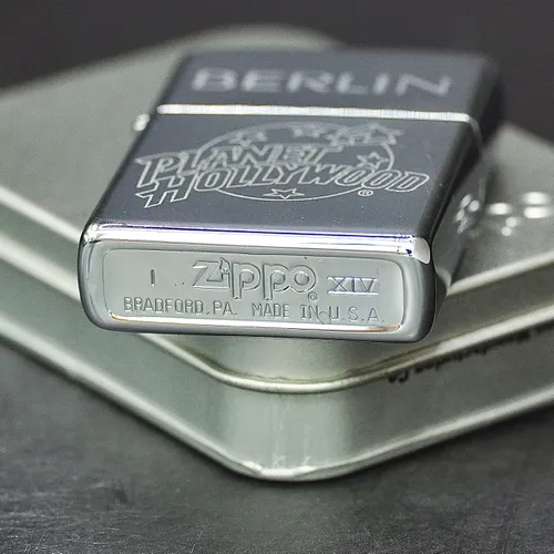 ZIPPO XƯA 1998 - HÀNG XƯA THẬP NIÊN 90s_ CHỦ ĐỀ PLANET HOLLYWOOD