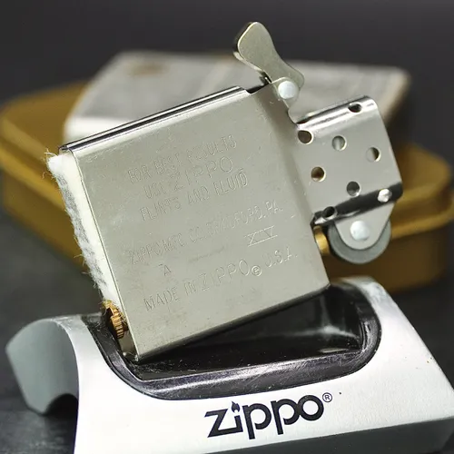 ZIPPO XƯA 1997 - HÀNG XƯA THẬP NIÊN 90s_ CHỦ ĐỀ QUẢNG CÁO ZIN HÃNG