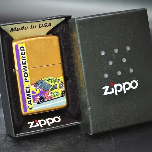 ZIPPO XƯA 1995 - HÀNG XƯA THẬP NIÊN 90s_ CHỦ ĐỀ CAMEL POWERED