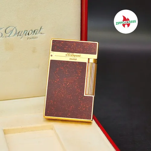 S.T. Dupont Chính Hãng Pháp Ligne 2 Form Cao Men Đỏ Núi lửa