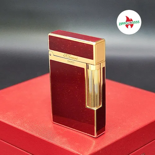 S.T. Dupont Chính Hãng Pháp Ligne 2 Form Cao Men Đỏ Núi lửa
