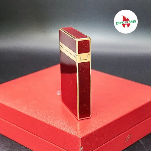 S.T. Dupont Chính Hãng Pháp Ligne 2 Form Cao Men Đỏ Núi lửa