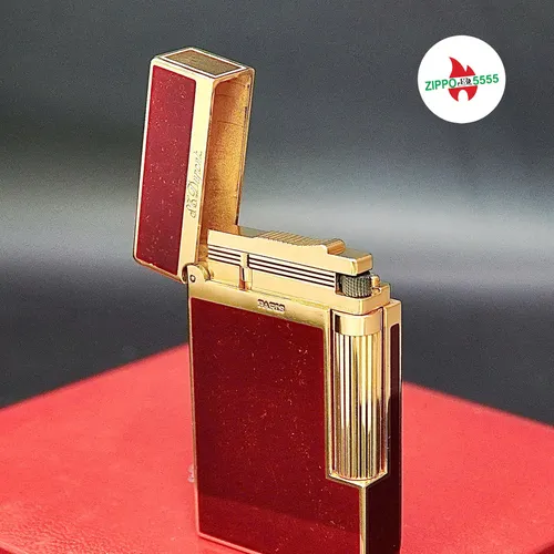 S.T. Dupont Chính Hãng Pháp Ligne 2 Form Cao Men Đỏ Núi lửa