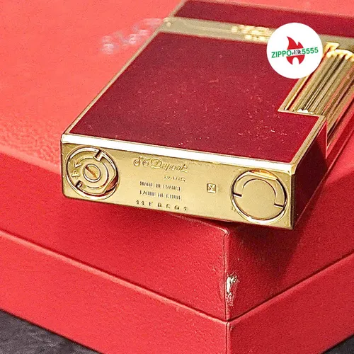 S.T. Dupont Chính Hãng Pháp Ligne 2 Form Cao Men Đỏ Núi lửa