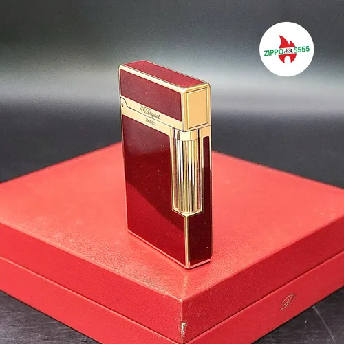 S.T. Dupont Chính Hãng Pháp Ligne 2 Form Cao Men Đỏ Núi lửa