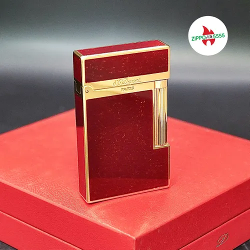 S.T. Dupont Chính Hãng Pháp Ligne 2 Form Cao Men Đỏ Núi lửa