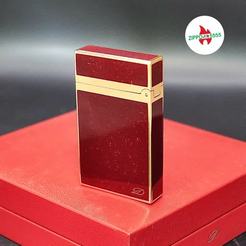 S.T. Dupont Chính Hãng Pháp Ligne 2 Form Cao Men Đỏ Núi lửa