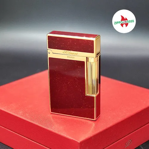 S.T. Dupont Chính Hãng Pháp Ligne 2 Form Cao Men Đỏ Núi lửa