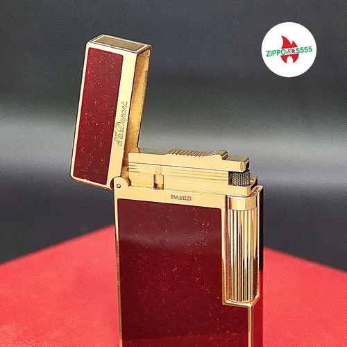 S.T. Dupont Chính Hãng Pháp Ligne 2 Form Cao Men Đỏ Núi lửa