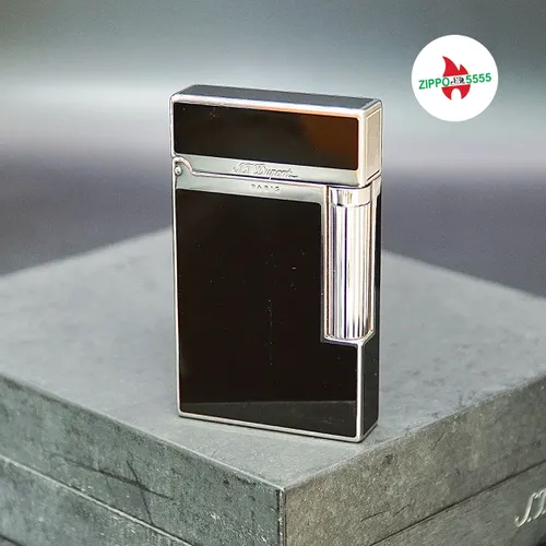 S.T. Dupont Chính Hãng Pháp Ligne 2 Full Men Đen Viền Palladium