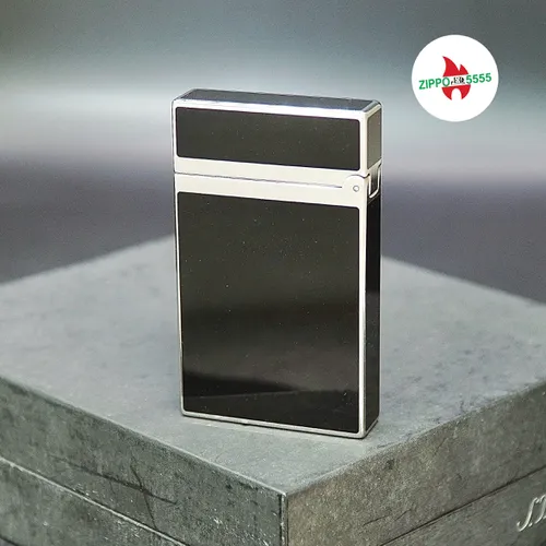 S.T. Dupont Chính Hãng Pháp Ligne 2 Full Men Đen Viền Palladium