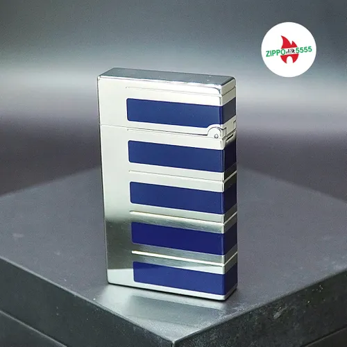 S.T. Dupont Chính Hãng Pháp Ligne 2 Họa Tiết Phím Đàn Palladium Men Xanh